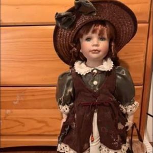 Ellis Island Porcelain Doll - Raisa